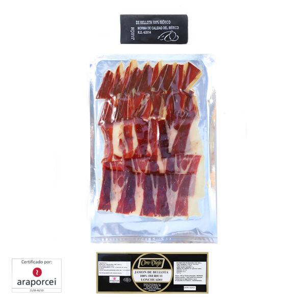 Jamón de Bellota 100% Ibérico (Loncheado)